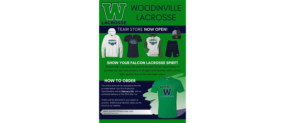 Team Store NOW OPEN - Click MORE to Order!