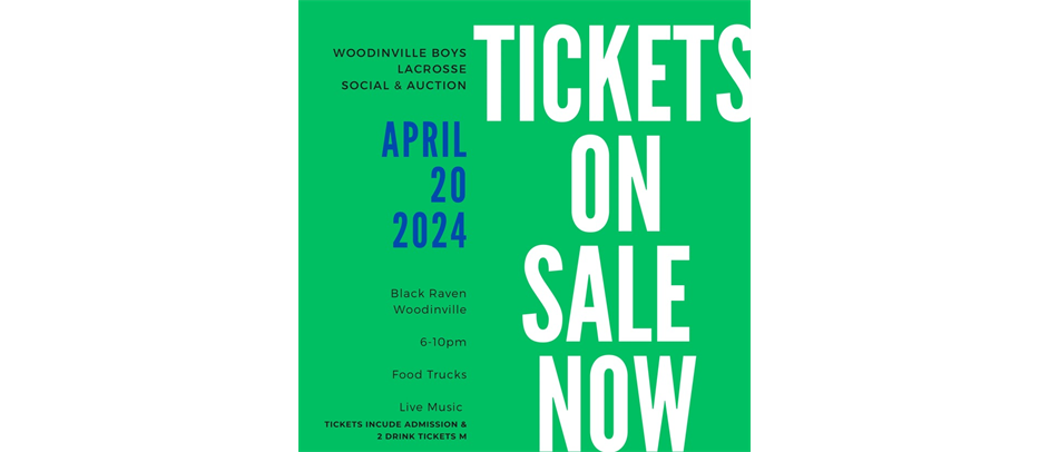 Buy your SOCIAL and AUCTION tickets NOW!